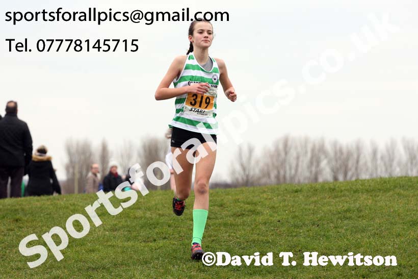 Girls under-13s 2019 Start Fitness Sherman Cup/Davison Shield, Temple Park, South Shield. Photo:  David T. Hewitson/Sports for All Pics